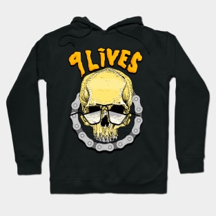 9 lives when the bar ends Hoodie